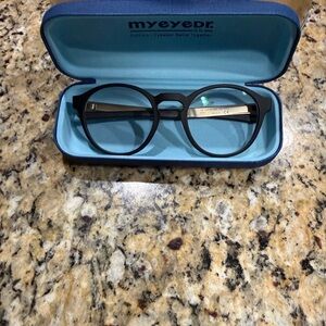 Oakley Black Round Glasses